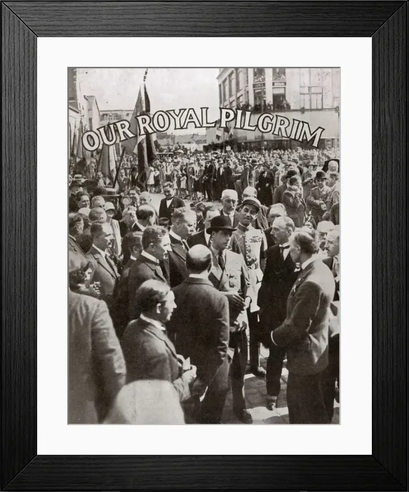 Framed Print : Our Royal Pilgrim, Ypres, Belgium Framed Print : Our Royal Pilgrim, Ypres, Belgium