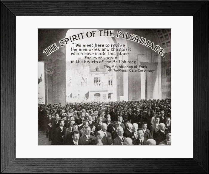 Framed Print : The Spirit of the Pilgrimage, Menin Gate, Ypres, Belgium Framed Print : The Spirit of the Pilgrimage, Menin Gate, Ypres, Belgium