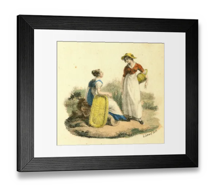 Framed Print : Costumes of Europe, Vaud, Switzerland Framed Print : Costumes of Europe, Vaud, Switzerland