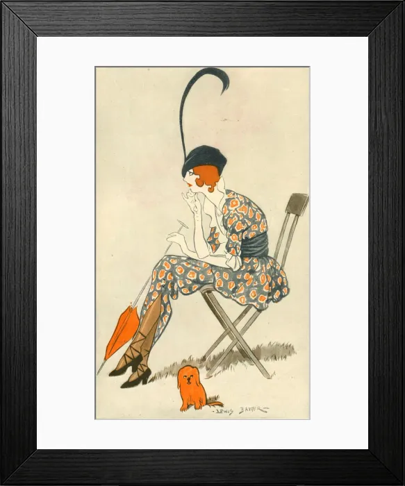 Framed Print : A Fair Young English Girl Framed Print : A Fair Young English Girl