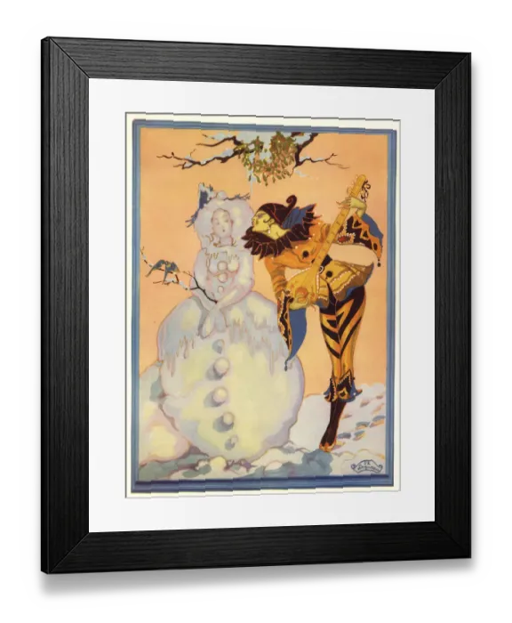 Framed Print : A Melting Moment or The Warm Kiss bys R Lagneau Framed Print : A Melting Moment or The Warm Kiss bys R Lagneau