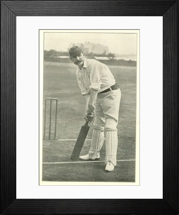 Framed Print : A G Steel, cricketer Framed Print : A G Steel, cricketer