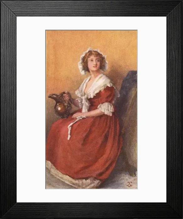 Framed Print : An English Hebe by Princess Louise Framed Print : An English Hebe by Princess Louise