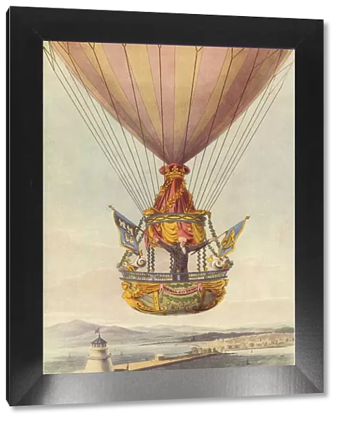 Ballooning, James Sadler over the Lighthouse, Dublin