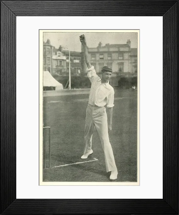Framed Print : C L Townsend, cricketer Framed Print : C L Townsend, cricketer