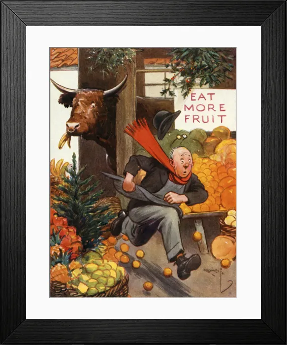 Framed Print : Cartoon, Taking him at his word Framed Print : Cartoon, Taking him at his word