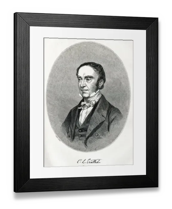 Framed Print : Charles Eastlake, President of the Royal Academy Framed Print : Charles Eastlake, President of the Royal Academy