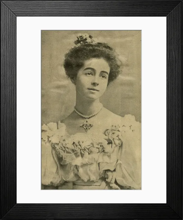 Framed Print : Consuelo, Duchess of Marlborough Framed Print : Consuelo, Duchess of Marlborough