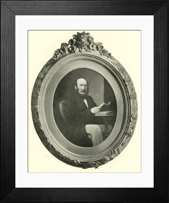 Framed Print : Dr H M Grace, father of W G Grace, cricketer Framed Print : Dr H M Grace, father of W G Grace, cricketer