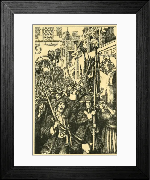 Framed Print : France 1789, French Revolution Framed Print : France 1789, French Revolution