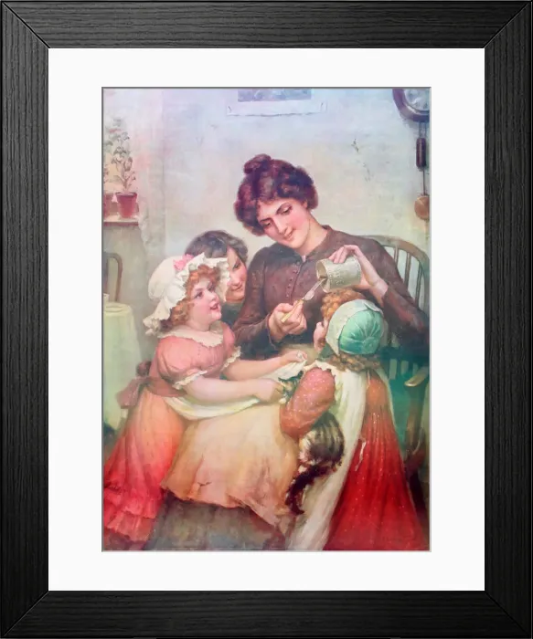 Framed Print : G Sheridan Knowles, Christmas Pennies Framed Print : G Sheridan Knowles, Christmas Pennies