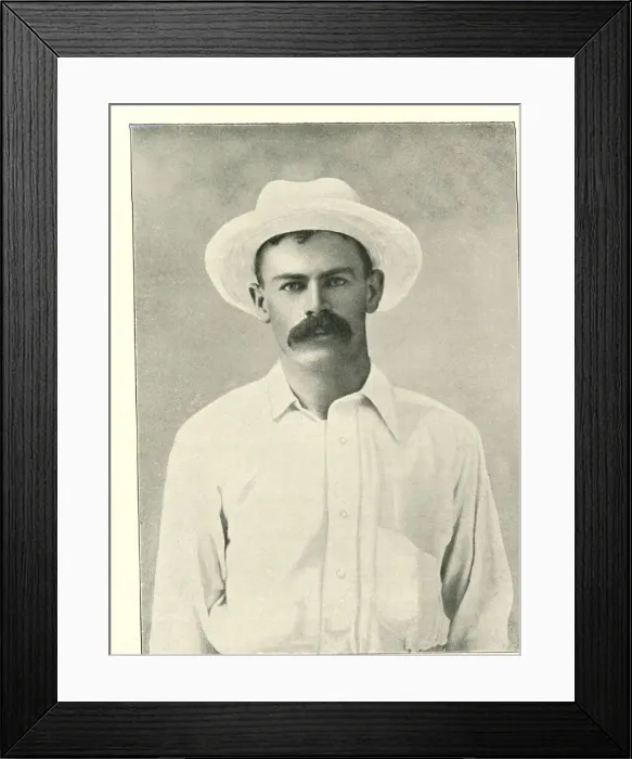 Framed Print : J Darling, captain of Australian Cricket Team Framed Print : J Darling, captain of Australian Cricket Team