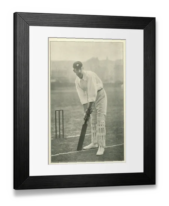 Framed Print : J Tunnicliffe, cricketer Framed Print : J Tunnicliffe, cricketer