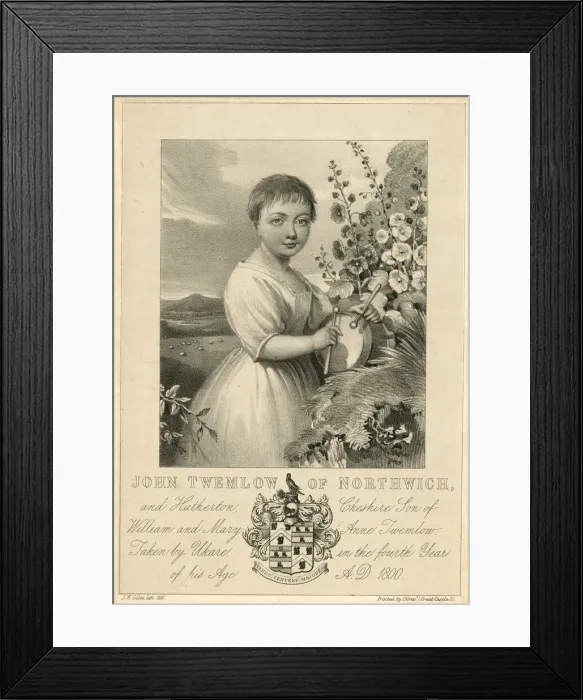 Framed Print : John Twemlow of Northwich Framed Print : John Twemlow of Northwich