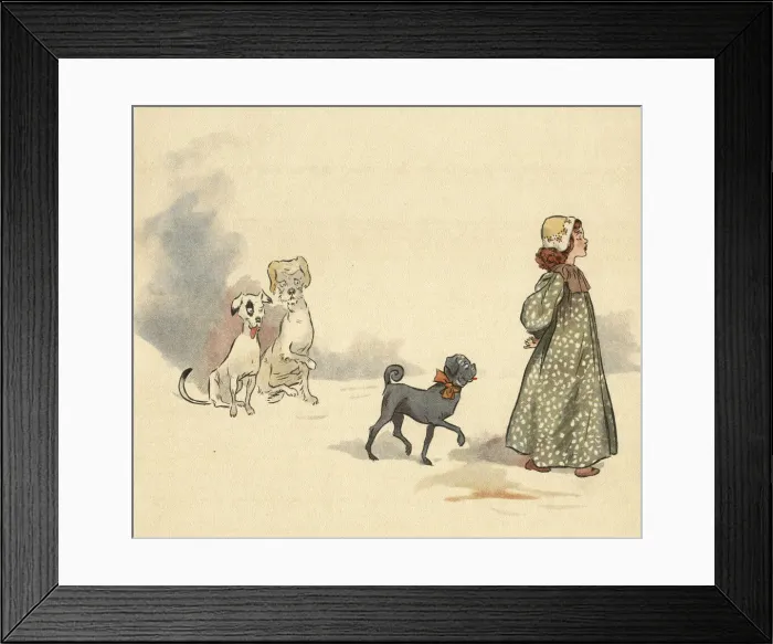 Framed Print : Jumbles by Lewis Baumer - Follow the Leader Framed Print : Jumbles by Lewis Baumer - Follow the Leader