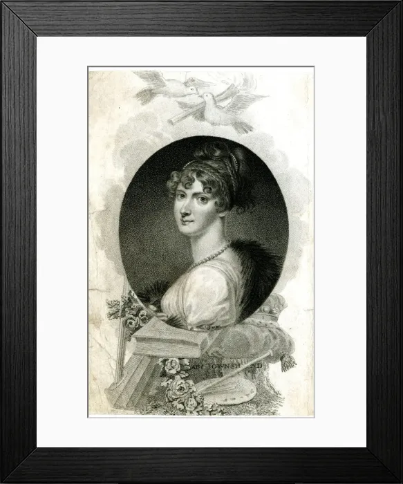 Framed Print : Lady Townsend Framed Print : Lady Townsend