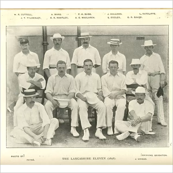 Lancashire Cricket Team, 1898