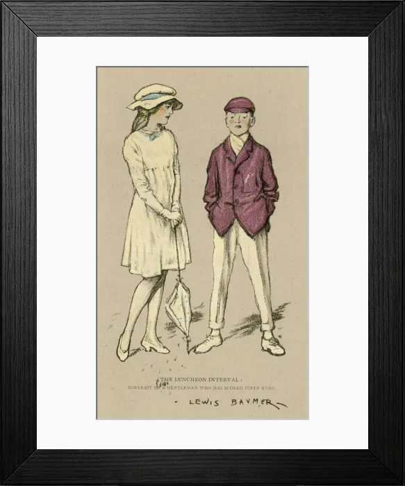 Framed Print : Lighter Side of School Life by Lewis Baumer Framed Print : Lighter Side of School Life by Lewis Baumer