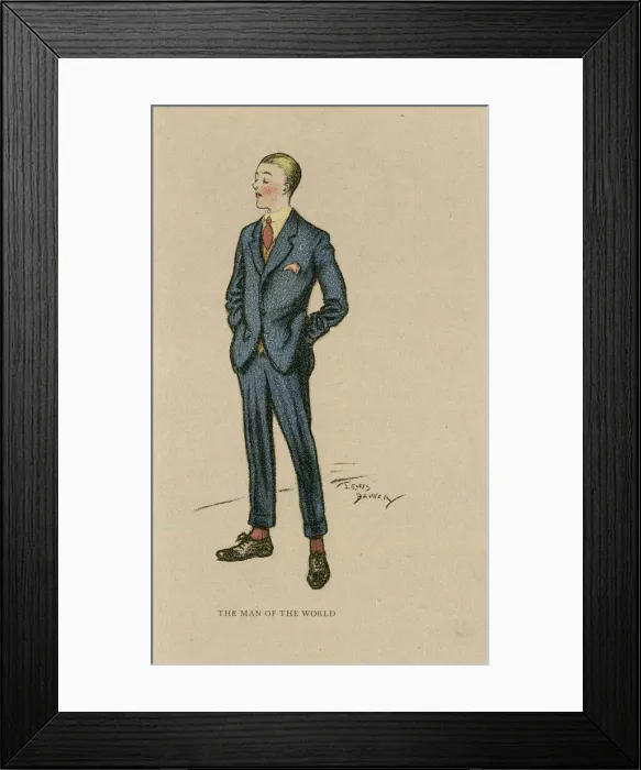 Framed Print : Lighter Side of School Life by Lewis Baumer Framed Print : Lighter Side of School Life by Lewis Baumer