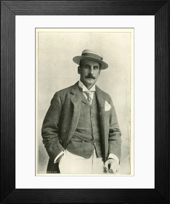 Framed Print : Lord Hawke, cricketer Framed Print : Lord Hawke, cricketer
