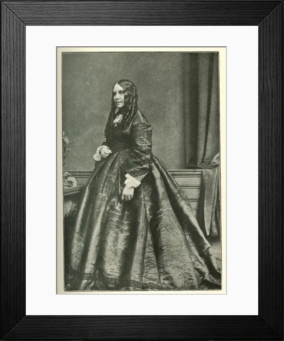 Framed Print : Mrs Grace, mother of W G Grace, cricketer Framed Print : Mrs Grace, mother of W G Grace, cricketer