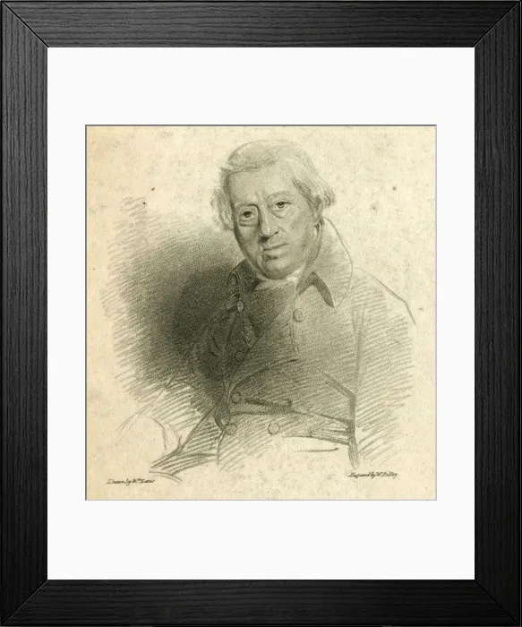 Framed Print : Richard Cumberland, English writer Framed Print : Richard Cumberland, English writer
