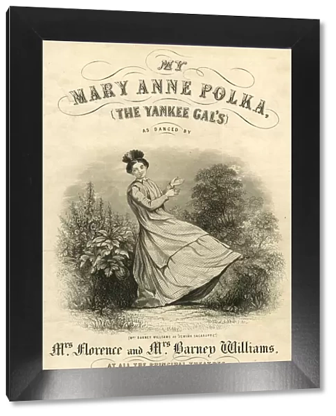 Music cover, My Mary Anne Polka