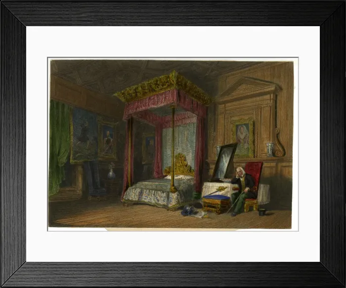 Framed Print : Sir Walter Scott at Holyrood, Edinburgh, Scotland Framed Print : Sir Walter Scott at Holyrood, Edinburgh, Scotland