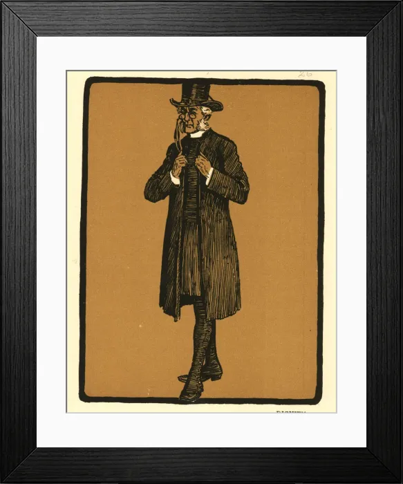 Framed Print : Some Clerical Types by John Kendal, Dignity Framed Print : Some Clerical Types by John Kendal, Dignity