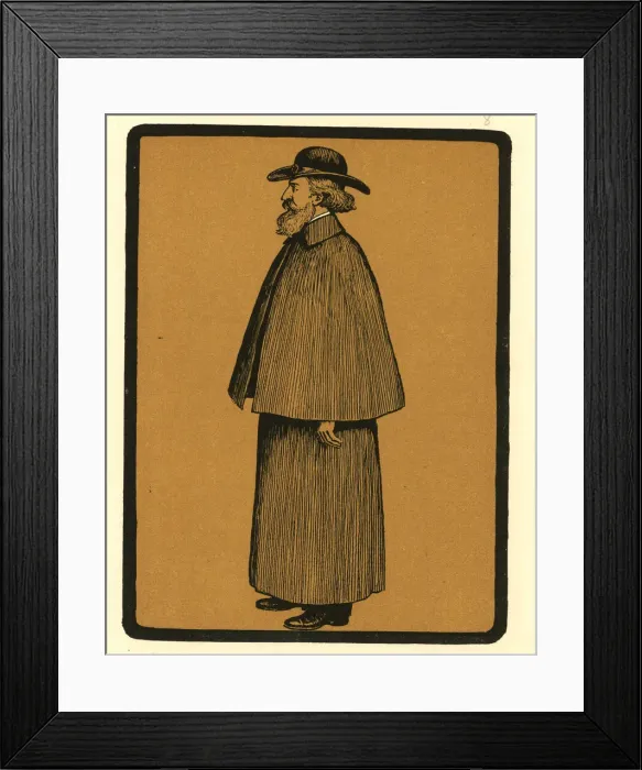 Framed Print : Some Clerical Types by John Kendal, Nuremburg Framed Print : Some Clerical Types by John Kendal, Nuremburg
