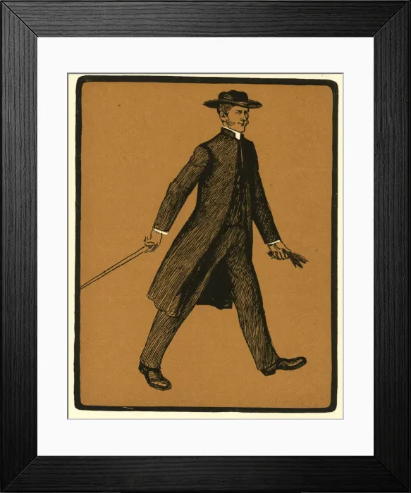 Framed Print : Some Clerical Types by John Kendal, Physical Energy Framed Print : Some Clerical Types by John Kendal, Physical Energy