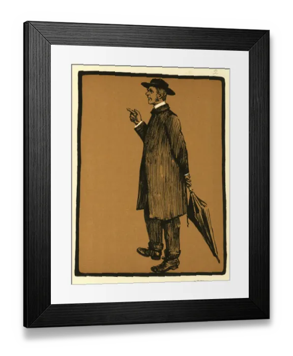 Framed Print : Some Clerical Types by John Kendal, Rectitude Framed Print : Some Clerical Types by John Kendal, Rectitude