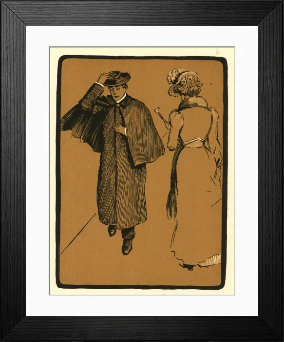 Framed Print : Some Clerical Types by John Kendal, Self-Consciousness