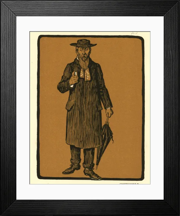 Framed Print : Some Clerical Types by John Kendal, Smithfield Framed Print : Some Clerical Types by John Kendal, Smithfield