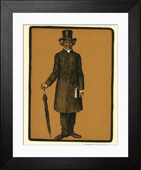 Framed Print : Some Clerical Types by John Kendal, Sunny Fountains Framed Print : Some Clerical Types by John Kendal, Sunny Fountains