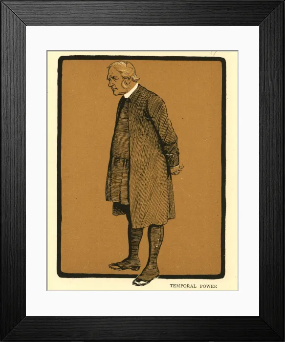 Framed Print : Some Clerical Types by John Kendal, Temporal Power Framed Print : Some Clerical Types by John Kendal, Temporal Power