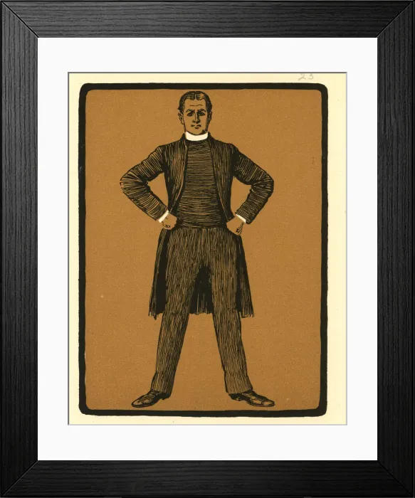 Framed Print : Some Clerical Types by John Kendal, The Autocrat Framed Print : Some Clerical Types by John Kendal, The Autocrat