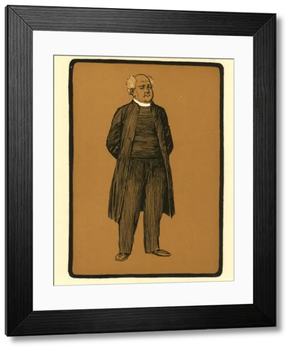 Framed Print : Some Clerical Types by John Kendal, The Establishment Framed Print : Some Clerical Types by John Kendal, The Establishment