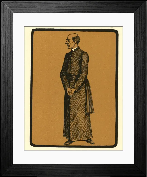 Framed Print : Some Clerical Types by John Kendal, The Man Who Was Framed Print : Some Clerical Types by John Kendal, The Man Who Was