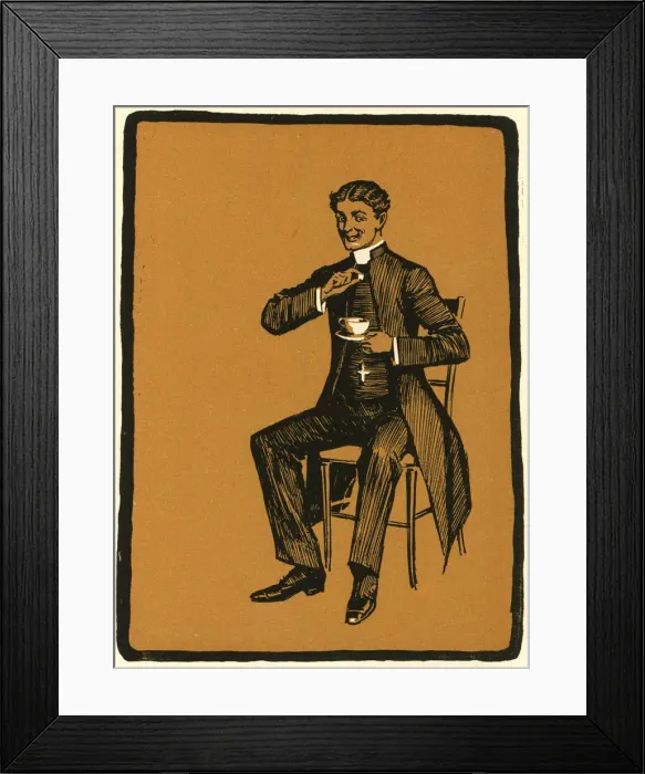 Framed Print : Some Clerical Types by John Kendal, The Opportunist Framed Print : Some Clerical Types by John Kendal, The Opportunist