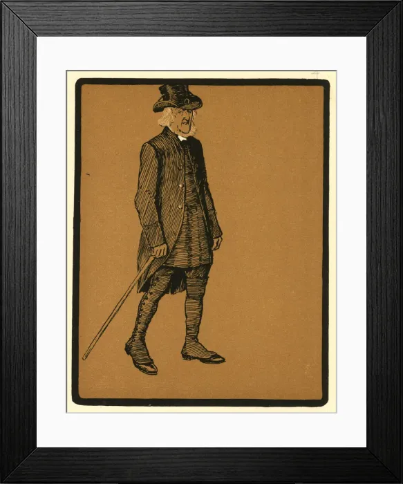 Framed Print : Some Clerical Types by John Kendal, The Well-Preserved