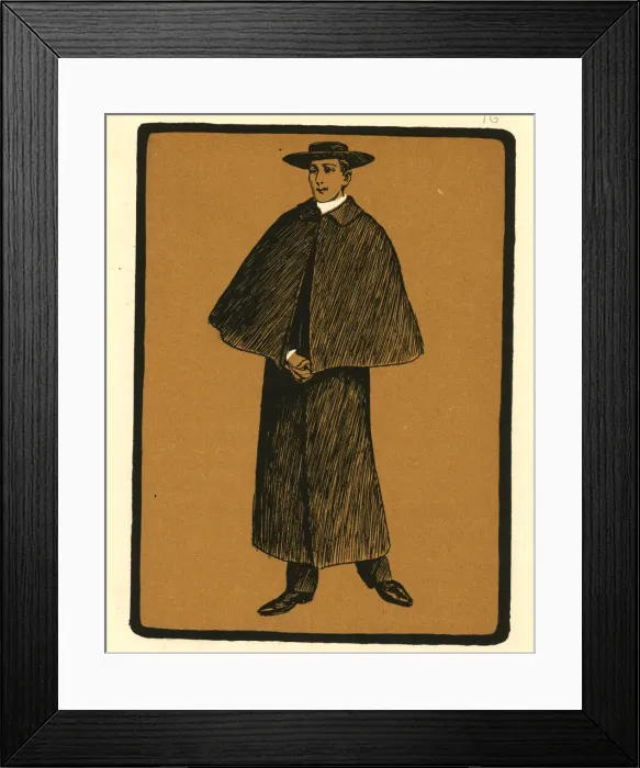 Framed Print : Some Clerical Types by John Kendal, Two Years Before Framed Print : Some Clerical Types by John Kendal, Two Years Before