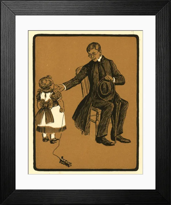 Framed Print : Some Clerical Types by John Kendal, Worthiness Framed Print : Some Clerical Types by John Kendal, Worthiness
