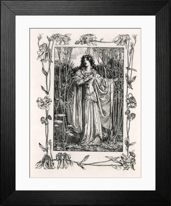 Framed Print : Songs from the Plays of Shakespeare, Paul Woodroffe Framed Print : Songs from the Plays of Shakespeare, Paul Woodroffe