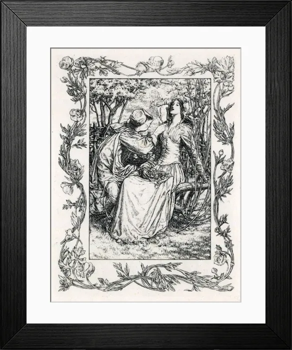 Framed Print : Songs from the Plays of Shakespeare, Paul Woodroffe Framed Print : Songs from the Plays of Shakespeare, Paul Woodroffe