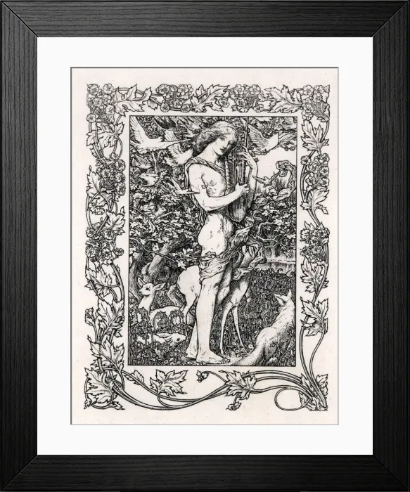 Framed Print : Songs from the Plays of Shakespeare, Paul Woodroffe Framed Print : Songs from the Plays of Shakespeare, Paul Woodroffe