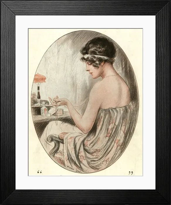 Framed Print : String of Pearls by Wilmot Lunt Framed Print : String of Pearls by Wilmot Lunt