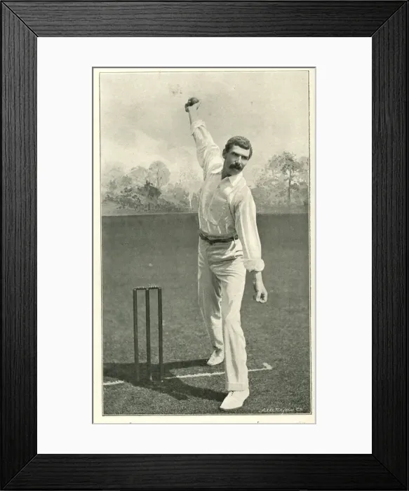 Framed Print : T Richardson, cricketer Framed Print : T Richardson, cricketer