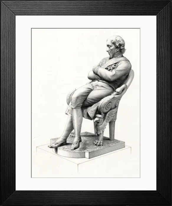 Framed Print : The Earl of Beaconsfield, statue by Lord Ronald Gower Framed Print : The Earl of Beaconsfield, statue by Lord Ronald Gower