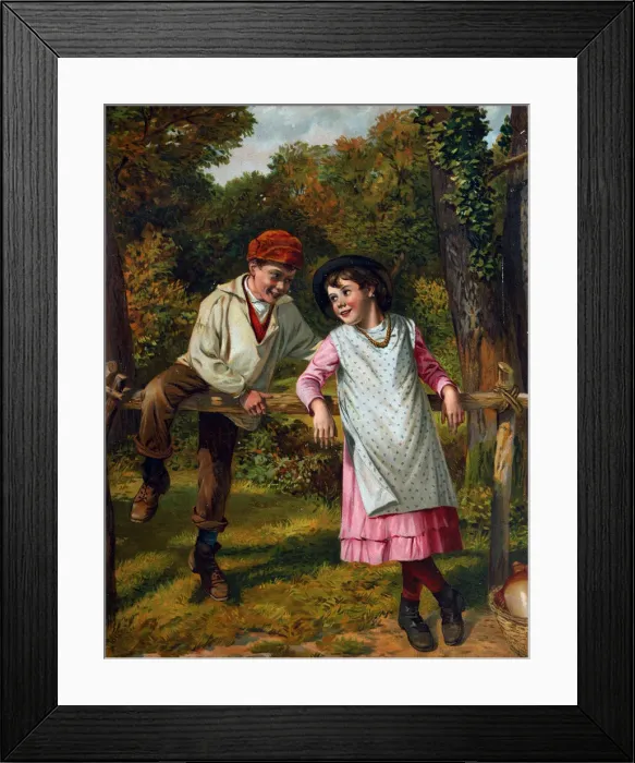 Framed Print : The Loiterers Framed Print : The Loiterers